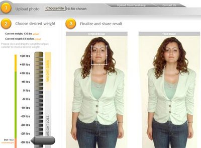 Raggiungere il peso forma sul web [tool foto ritocco]
