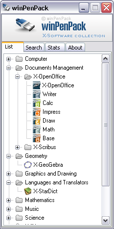 WinPenPack per Usb drive : Pack Programmi essenziali per pc [portable]