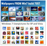 Scarica gratis 30 Wallpapers e 30 Immagini profilo Windows 7 build 7057 Scarica gratis 30 Wallpapers e 30 Immagini profilo Windows 7 build 7057