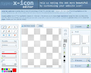 X-Icon Editor, tool per realizzare icone gratis