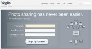Yogile, servizio di photo sharing collaborativo