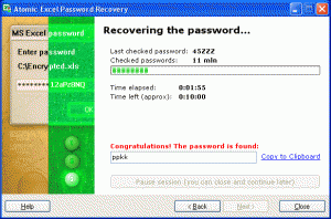 Excel Password Recovery: recuperare password