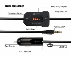 iClever® IC-F40: recensione Trasmettitore FM universale wireless per automobile