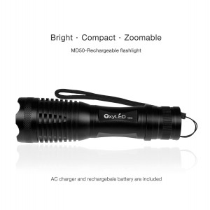 OxyLED® MD50: recensione Torcia Flash a LED OxyLED® MD50: recensione Torcia Flash a LED