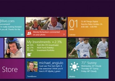 Analisi interfaccia Windows 8