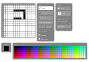 Little Icon Editor disegnare icone e favicon online