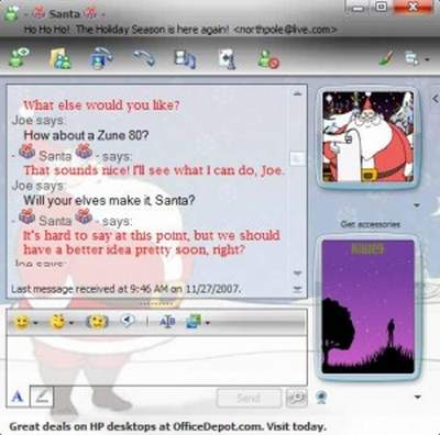 santachat